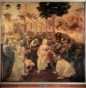 Adoration des Mages - Leonardo da Vinci
