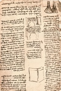 Dessin architectural, vers 1472-1519, 1883 - Leonardo da Vinci