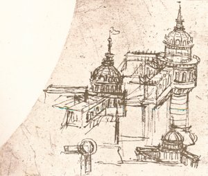 Architecture pour châteaux, vers 1472-vers 1519 1883 - Leonardo da Vinci