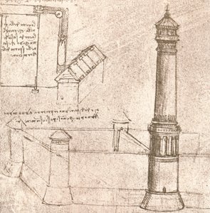 Architecture pour châteaux, vers 1472-1519, 1883 - Leonardo da Vinci