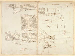 Notes, croquis et un diagramme sur les propriétés de l