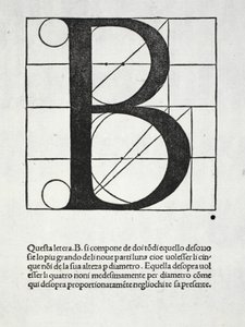 B, illustration de 