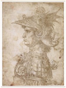 Buste de guerrier - Leonardo da Vinci