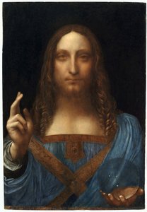 Christ en Salvator Mundi - Leonardo da Vinci