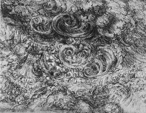 Le Déluge, c1480 1945 - Leonardo da Vinci