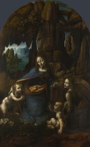 La Vierge aux rochers - Leonardo da Vinci