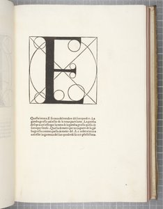 Divina Proportione, par Luca Pacioli - Leonardo da Vinci