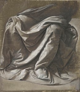 Draperie pour une figure assise - Leonardo da Vinci