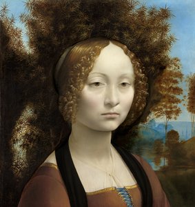 Ginevra de Benci - Leonardo da Vinci