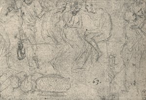 Groupe de figures en conversation, vers 1480 1945