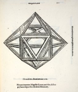 Hexaèdre élevé vide, illustration de 