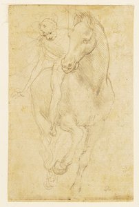 Cheval et cavalier, vers 1480 - Leonardo da Vinci