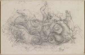 Léonard de Vinci - Neptune, vers 1504-5 - Leonardo da Vinci