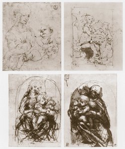 Madone, 15e siècle - Leonardo da Vinci