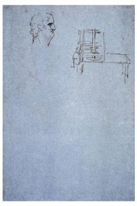 Portrait de profil masculin - Leonardo da Vinci