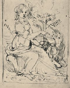 Jeune fille avec une licorne - Leonardo da Vinci