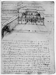 Plan pour une ville idéale, 1488-1490 1954 - Leonardo da Vinci