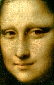 Portrait de Mona Lisa (détail) - Leonardo da Vinci