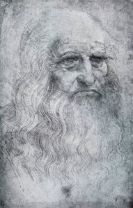 Autoportrait de Léonard de Vinci, vers 1512-1515 1954 - Leonardo da Vinci