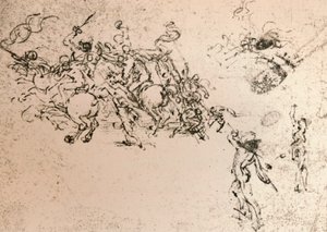Étude pour la fresque de la Bataille d