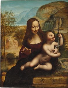 La Madone au fuseau - Leonardo da Vinci