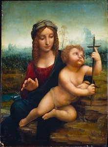 La Madone au fuseau - Leonardo da Vinci
