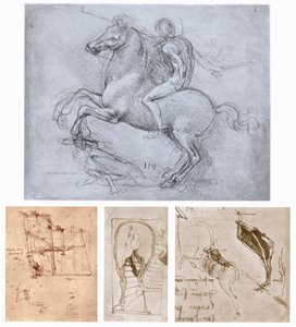 Le Monument Sforza, vers 1488-1493 - Leonardo da Vinci