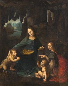 La Vierge aux rochers - Leonardo da Vinci