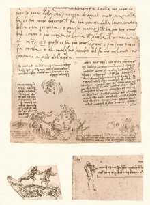 Trois dessins, vers 1472-1519, 1883 - Leonardo da Vinci