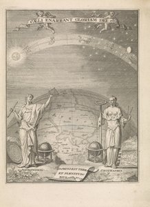 Astronomie et Géographie avec instruments de mesure - Leonardus Valck
