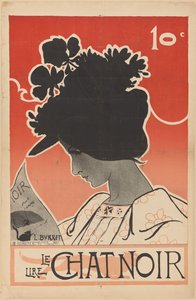 Affiche pour le magazine Le Chat Noir - Leonce Burret