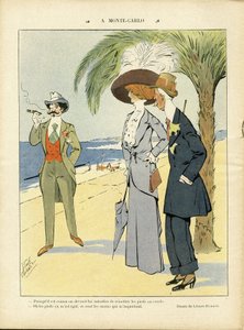 Illustration de Leonce Burret (1865-1915) dans Le Lire - Leonce Burret