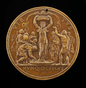 Fontaine des sciences [verso] - Leone Leoni