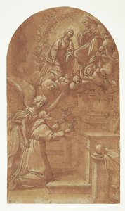 Un franciscain agenouillé (François d