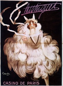 Mistinguett au Casino de Paris, affiche de Leonetto Cappiello - Leonetto Cappiello