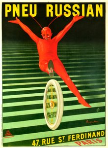 Pneu russe américain - Leonetto Cappiello