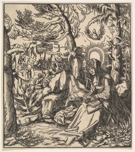 Sainte Ita de Toggenburg, des Saints des Habsbourg, 1516-18 - Leonhard Beck