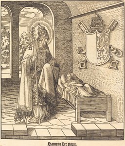 Saint Léon (Pape Léon IX) - Leonhard Beck