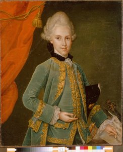 Portrait du comte Karl Gustav von Simolin - Leonhard Schorer