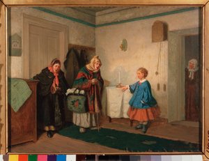 Les chanteuses mendiantes - Leonid Ivanovich Solomatkin