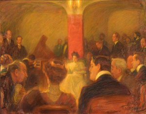 Concert de Wanda Landowska, 1907 - Leonid Osipovic Pasternak