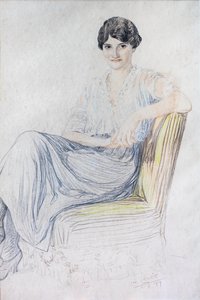 Portrait of Lise Bonnefon