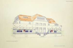 Vue du nord-est, c.1901