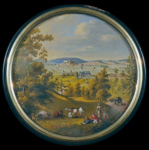 Vue de Weitra dans le Waldviertel - Leopold Blonder