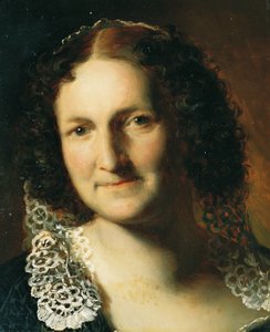 Portrait de dame - Leopold Blonder