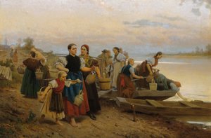 Le dernier effort de la journée - Leopold Carl Muller