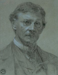 Autoportrait - Leopold Carl Muller
