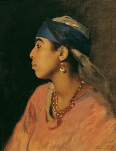Chanteuse égyptienne - Leopold Carl Muller