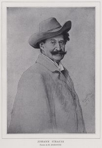 Johann Strauss le Jeune, compositeur autrichien - Leopold Horovitz