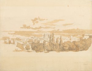 Vue de Frascati - Leopold Kerpel